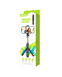 KAKUSIGA KSC-1143 bluetooth selfie stick | штатив с пультом дистанционного управления (черный)