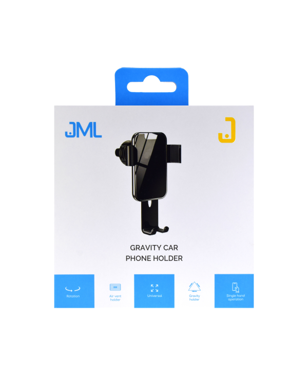 JML CH-112 Gravity 360 универсальный держатель для устройств черный