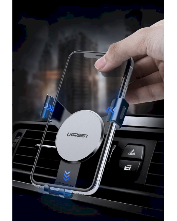 Ugreen gravity phone holder for air outlet gray (50564)
