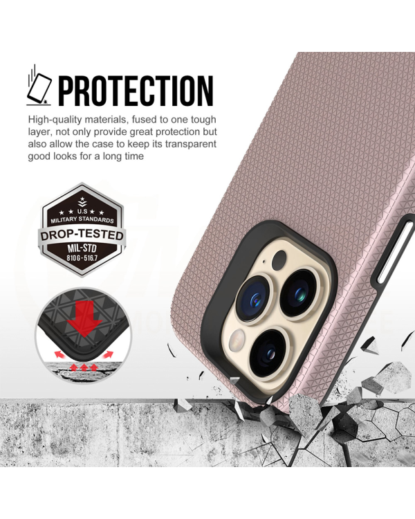 Vmax Triangle Case for Samsung Galaxy A15 4G | 5G rose gold