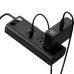 Baseus CRNBQ-01 автомобильная зарядка инвертер USB-C / USB / 5A / 150W / Quick Charge 3.0 (USA / JP)