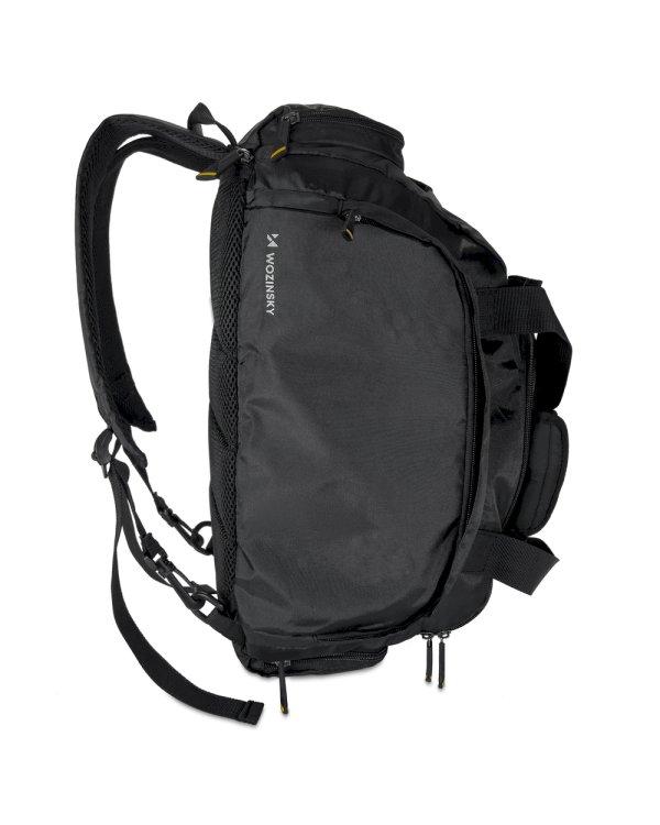 Wozinsky sports bag backpack hand luggage bag 40x20x25 cm for plane black (WSB-B01)