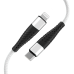 Кабель Fusion Fishbone USB-C to Lightning 30 Вт | 3 А | 1,5 м белый