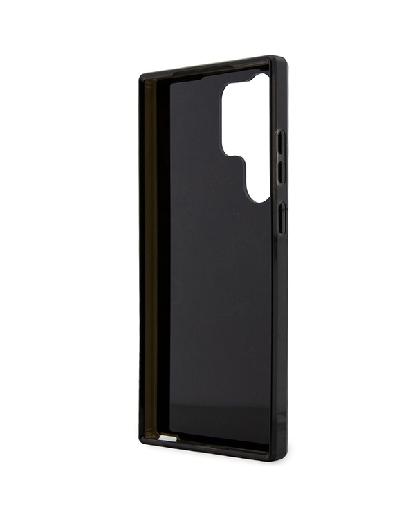 Guess GUHCS23LHTMRSK S23 Ultra S918 czarny|black hardcase Golden Marble Collection