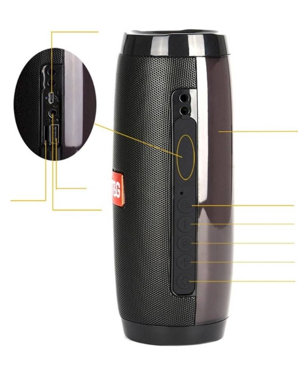 Портативная колонка Fusion TG- 157 20W / 1200mAh зеленая