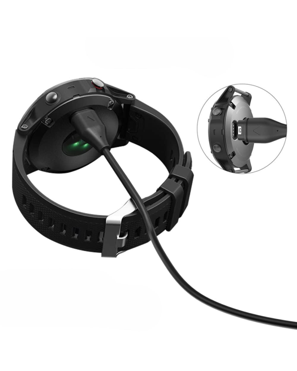Дополнительное изображение книги «TECH-PROTECT MC04 ULTRABOOST CHARGING TYPE-C CABLE 100CM GARMIN WATCH BLACK»