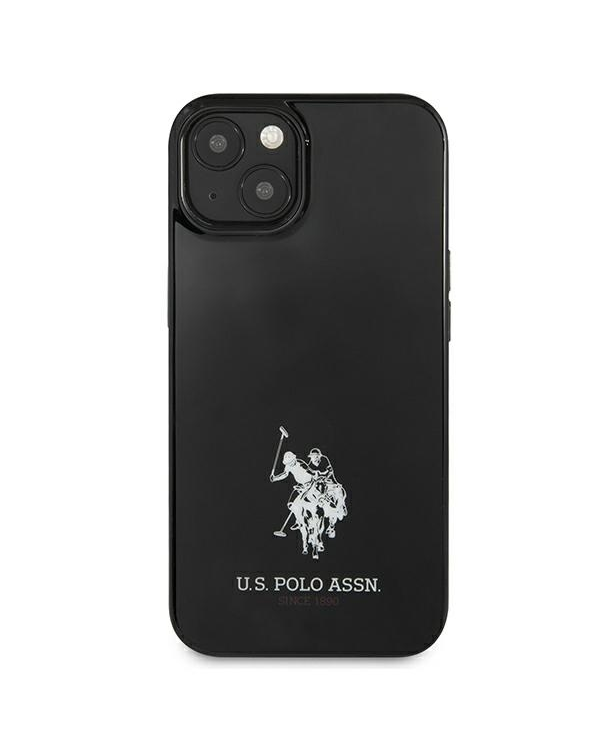 US Polo USHCP13MUMHK iPhone 13 6,1" czarny|black hardcase Horses Logo