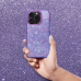 Fusion Tutti Frutti Силиконовый чехол для Apple iPhone 16 Pro фиолетовый