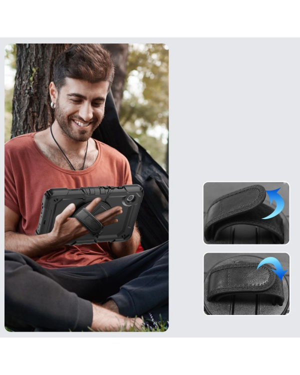 Дополнительное изображение книги «Tech-Protect Solid360 case for Samsung Galaxy Tab A9+ 11.0 X210 | X215 | X216 - black»