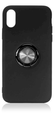 Fusion ring силиконовый чехол с магнитом для Apple iPhone 11 черный