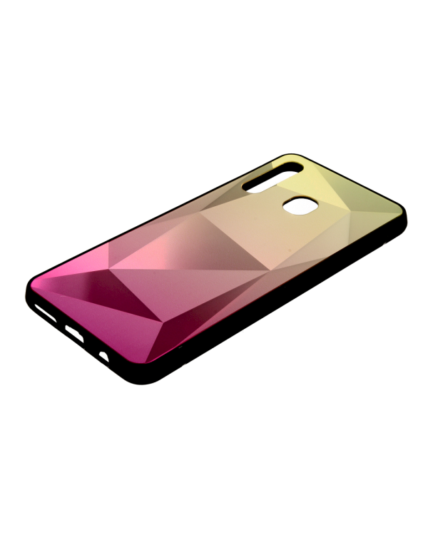 Fusion Stone Ombre Back Case Силиконовый чехол для Apple iPhone 11 Pro Желтый - Розовый