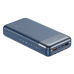 Remax Hunergy power bank 30000mAh 22,5W 2x USB / 1x USB Type C Power Delivery Quick Charge blue (RPP-199 Blue)