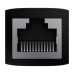Cable connector Baseus AirJoy Series (black)
