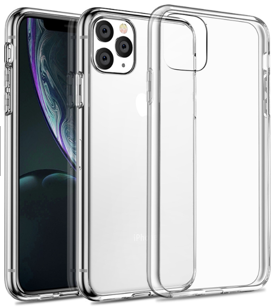 Fusion Ultra Back Case 0.3 mm Прочный Силиконовый чехол для Apple iPhone 11 Pro Прозрачный