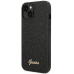 Дополнительное изображение книги «Guess PC|TPU Glitter Flakes Metal Logo Case for iPhone 14 Plus Black»