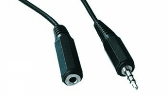 Обложка книги «Gembird 3.5mm Male - 3.5mm Female 2m Black»