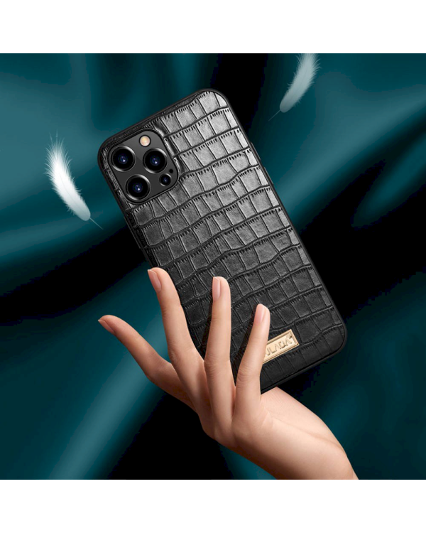 Sulada luxurious case прочный силиконовый чехол для Samsung G996 Galaxy S21 Plus 5G черный