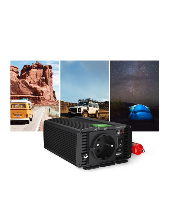 Green Cell Power Inverter 12V to 230V 150W|300W Pure sine wave