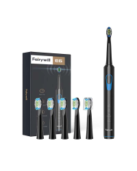 FairyWill Sonic toothbrush with head set FW-E6 (Black)