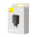 Baseus Сетевое зарядное устройство 2xUSB USB-C PD 3A 30W черная