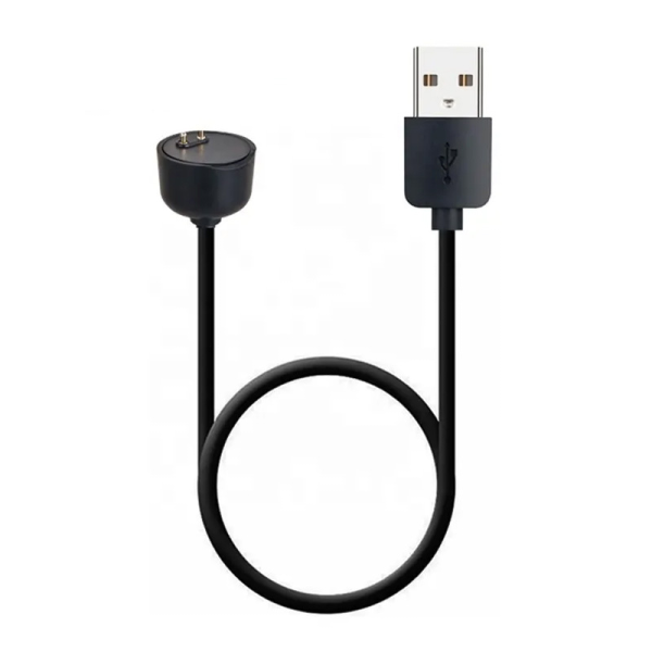 Обложка книги «Charger for smartband Xiaomi Mi Band 5|6|7 USB cable black»