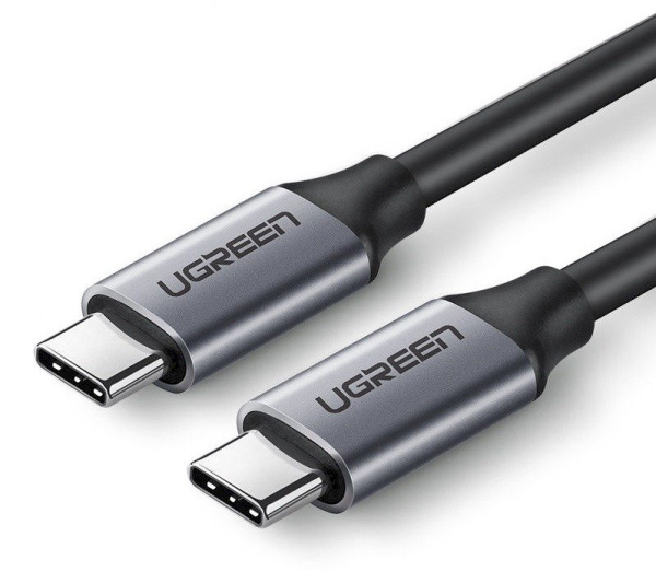 Обложка книги «UGREEN USB-C 3.1 Cable Power Delivery 60W 1.5m (Black)»