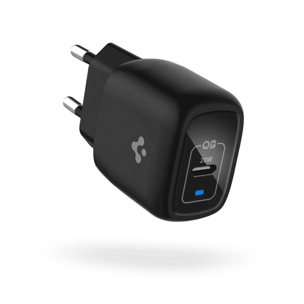 Обложка книги «SPIGEN PE2009EU POWERARC NETWORK CHARGER PD20W / 3A BLACK»