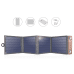 Choetech Foldable Travel Solar Solar Solar Charger 14W with USB 5V / 2.4A Solar Panel Gray (SC004)