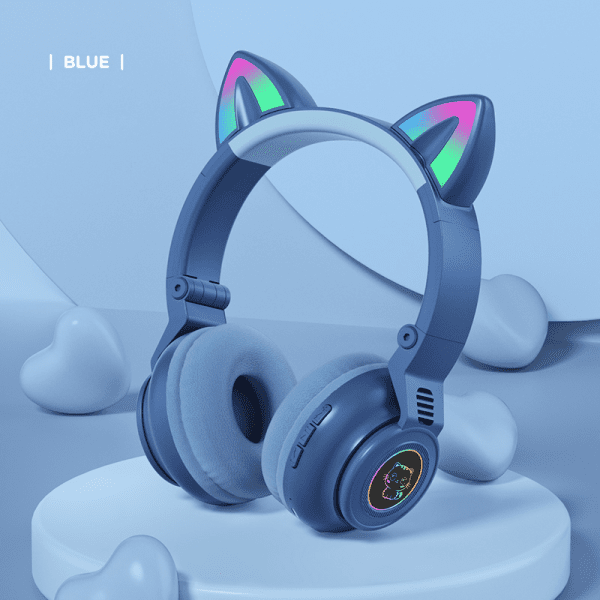 Goodbuy Macaron беспроводные наушники для детей / bluetooth 5.0 синие