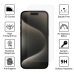 Vmax tempered glass 0.33mm clear glass for  iPhone 15 6,1" matte