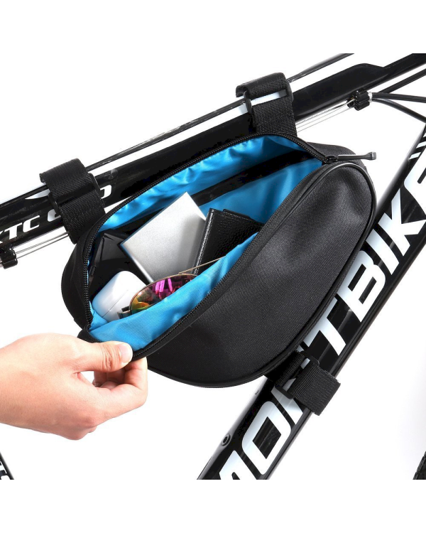 Дополнительное изображение книги «Wozinsky bicycle bag for the bicycle frame 1.5 L black (WBB11BK)»