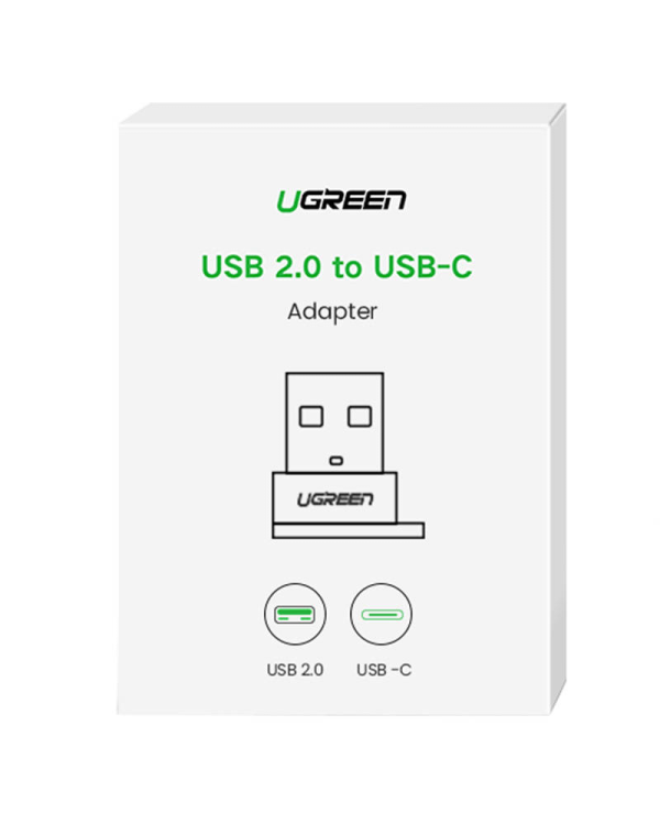 UGREEN USB-C to USB-A 2.0 bluetooth adapter (black)