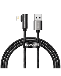 Cable USB to Lightning Baseus Legend Series, 2.4A, 1m (black)
