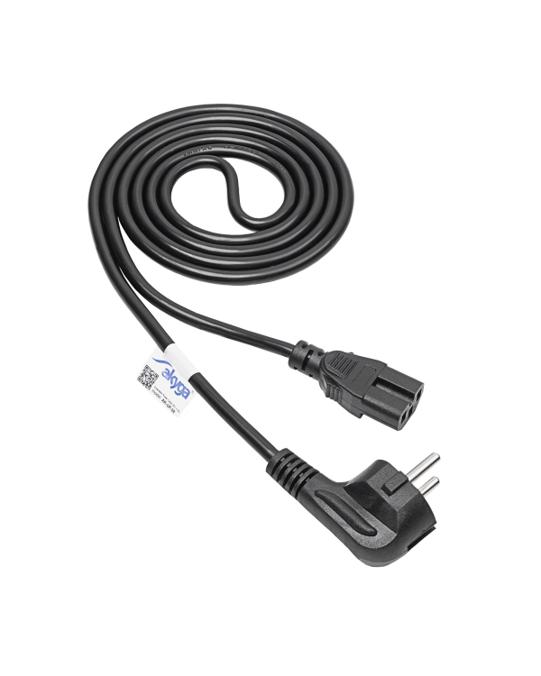 Кабель питания для сервера Akyga AK-UP-08 CU CEE 7|7 | IEC C15 1,8 м