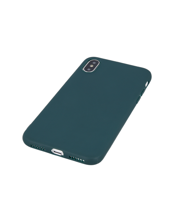 Fusion soft matte case силиконовый чехол для Apple iPhone 13 Pro зеленый