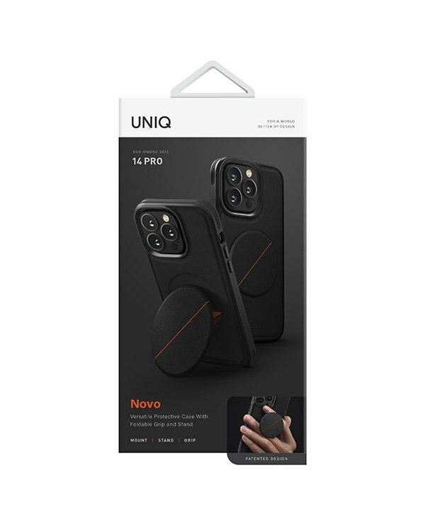 Дополнительное изображение книги «Uniq etui Novo iPhone 14 Pro 6,1" czarny|midnight black»