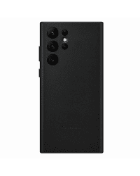 EF-VS908LBE Samsung Leather Cover for Galaxy S22 Ultra Black