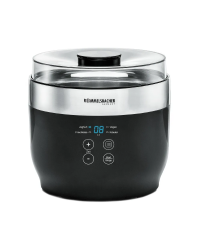 Rommelsbacher Yogurt Cream Cheese Maker black silver JG 80 (JG 80)