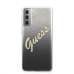 Обложка книги «GUHCS21SPCUGLSBK Guess PC/TPU Vintage Cover for Samsung Galaxy S21 Gradient Black»