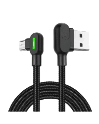 Mcdodo CA-5280 LED USB to Micro USB Cable, 3m (Black)