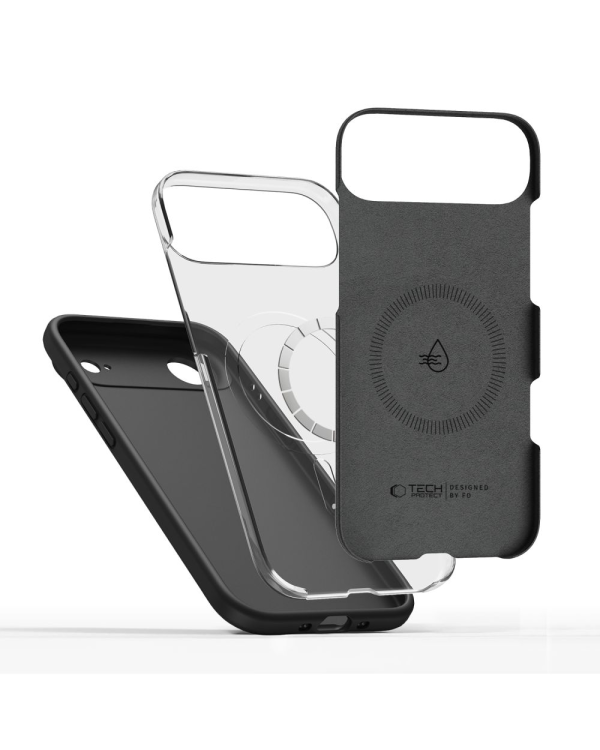 Дополнительное изображение книги «Чехол для телефона Tech-Protect Silicone Magsafe для Iphone 17 Air черный»