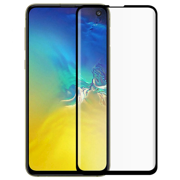 Fusion Full Glue 5D Tempered Glass Защитное стекло для экрана Samsung G970 Galaxy S10e Черное