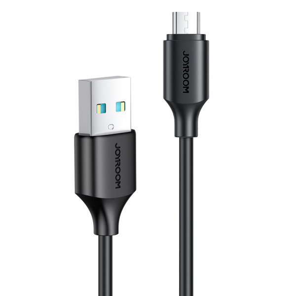 Кабель Joyroom USB-A - Micro USB 480Mb | s 2.4A 0.25m черный (S-UM018A9)