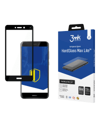 Huawei P8 Lite 2017 Black - 3mk HardGlass Max Lite™ screen protector