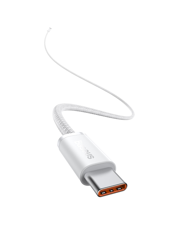 Cable USB-C to USB-C Baseus, 100W, 1m (white)