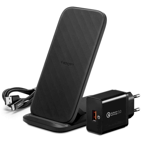 Обложка книги «SPIGEN F316W WIRELESS CHARGER BLACK»