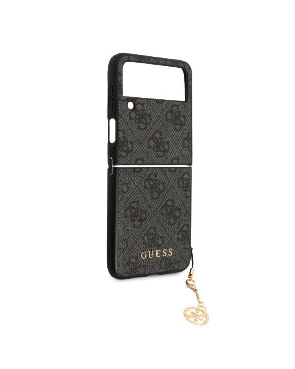 Guess GUHCZF4GF4GGR F721 Z Flip 4 gray|gray hardcase 4G Charms Collection