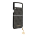 Guess GUHCZF4GF4GGR F721 Z Flip 4 gray|gray hardcase 4G Charms Collection