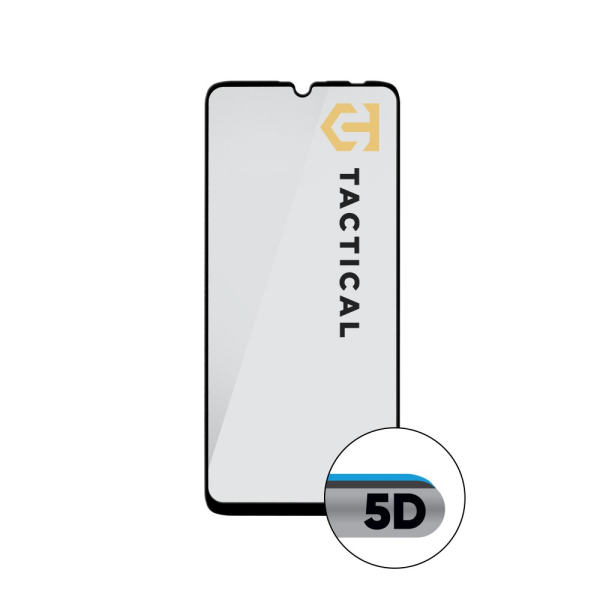 Tactical Glass Shield 5D for Xiaomi Redmi 13C|Poco C65 Black