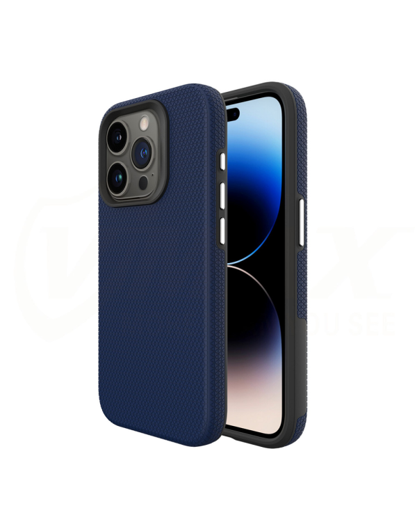 Чехол Vmax Triangle для iPhone 16 Pro Max 6,9" темно-синий